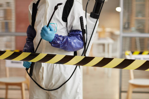 Professional Sewage Cleanup technician working in Cumberland Foreside, ME